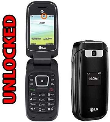 AT&T Cell Phones For Seniors - LG B470 3G GSM Unlocked Flip Phone